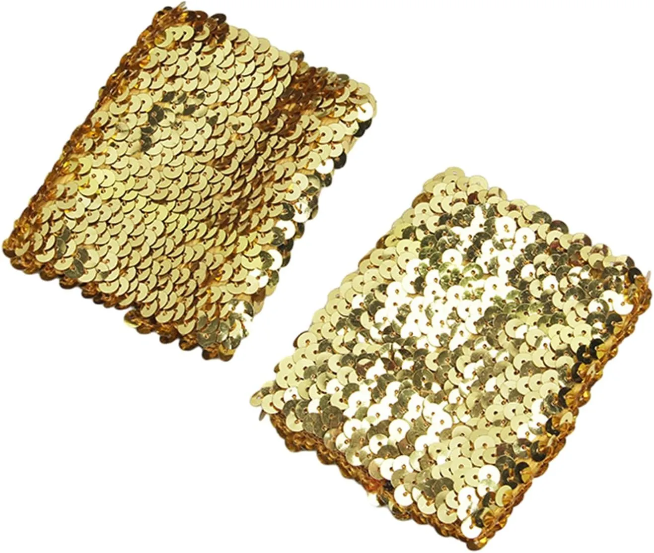 Stylish Stretchy Elastic Arm Sleeves Blingbling Sequins For Party Costume Women's Cuffs Arm Sleeve With Sequins