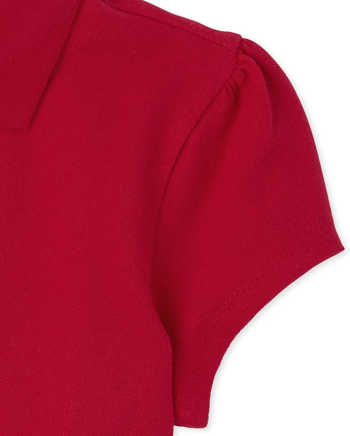 The Children's Place Girls Short Sleeve Ruffle Pique Polo Multipack