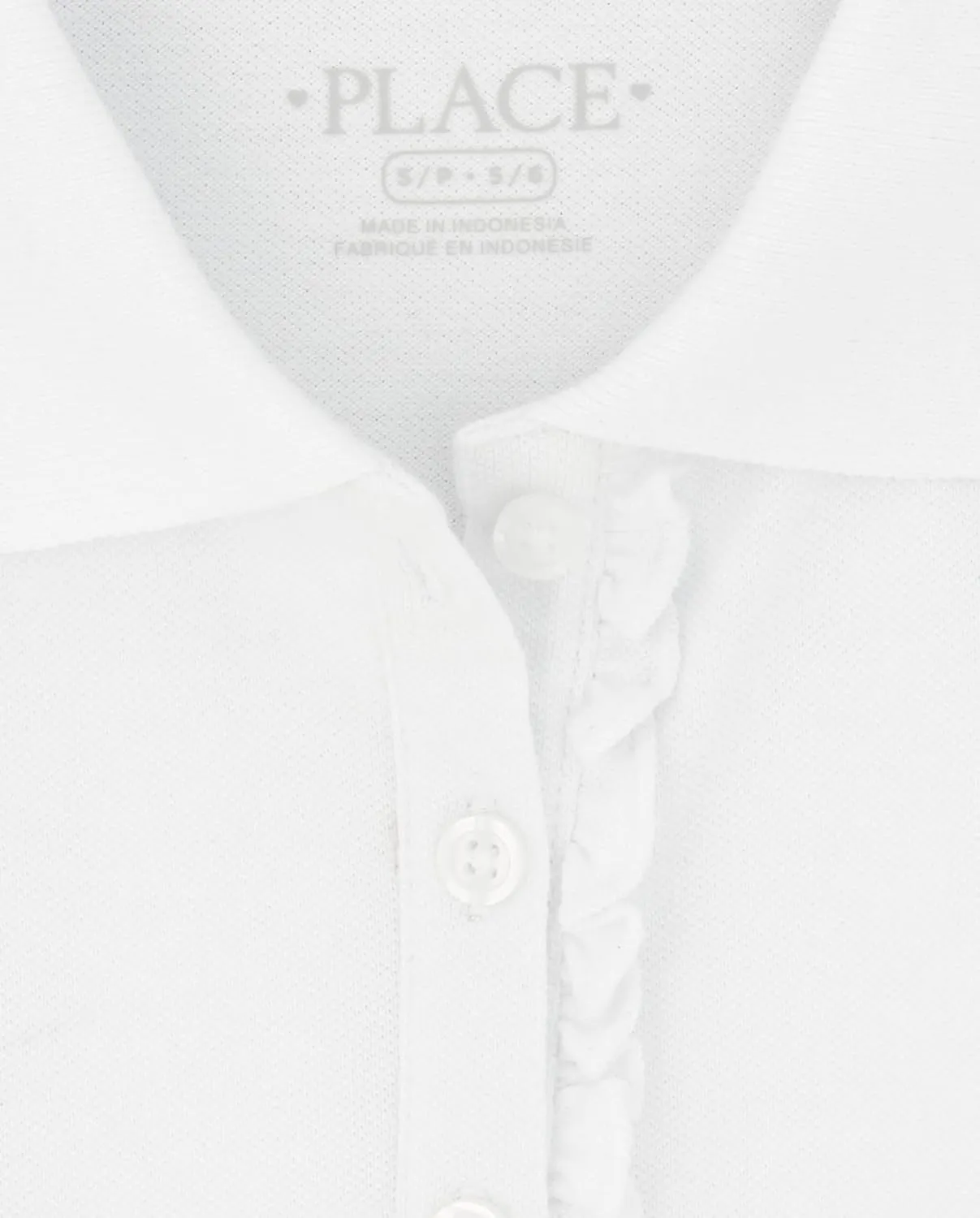 The Children's Place Girls Short Sleeve Ruffle Pique Polo Multipack