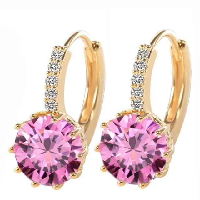 Vintage Crystal Earrings